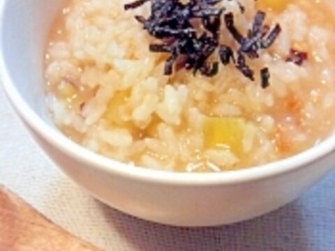 *朝からぽかぽか サツマイモのお粥